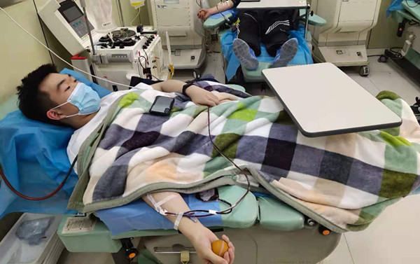 学党史 讲奉献 献热血—zoty中欧员工无偿捐献稀有血血小板